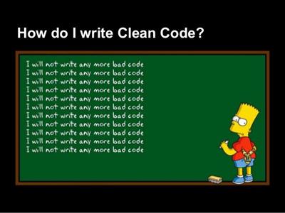 clean code clean code
