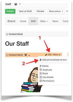 Updating your content2