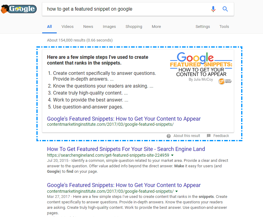 Google Snippet